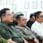 Bupati Tanah Datar Eka Putra didampingi Wakil Bupati Ahmad Fadly menghadiri penutupan retreat Wali Nagari se-Tanah Datar di Kampus IPDN Sumbar, Jumat (10/4/2026). (Foto: Prokopim Tanah Datar)