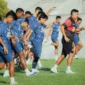 Pemain Semen Padang FC  menjalani latihan jelang menghadapi Madura United FC di Stadion H Agus Salim, Padang, Rabu (29/4/2026) pukul 15.30 WIB. (Foto: IG Semen Padang FC)