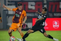 Semen Padang FC harus mengakui keunggulan tuan rumah Borneo FC dengan skor 0-3 di Stadion Segiri, Sabtu (25/4/2026) malam. (Foto: IG Semen Padang FC)