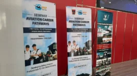 Pemko Padang menggelar Seminar Aviation Career Pathways bagi pelajar SMA dan SMK, khususnya kelas XII, di Ruang Bagindo Aziz Chan, Balai Kota Padang, Aie Pacah, Kamis (16/4/2026). (Foto: Diskominfo Padang)