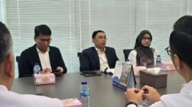 Pertemuan Kemenhaj dengan Kemenko Bidang Hukum, HAM, Imigrasi, dan Pemasyarakatan dalam rangka mencegah praktik haji illegal pada musim haji 2026. (Foto: Kemenhaj)