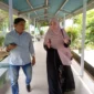 Anggota DPRD Sumbar, Sri Kumala Dewi saat meninjau SMAN 2 Painan. (Foto: Dok Niks)