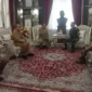 Kepala Badan Kesbangpol Sumbar, Mursalim menerima audiensi tim Sesko TNI, Selasa (21/4/2026). (Foto: ADPSB)