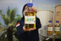 Kementerian ESDM mencatat hasil positif dari uji penggunaan bahan bakar biodiesel 50 persen (B50) pada sektor alat berat pertambangan. (Foto: Kementerian ESDM)
