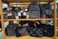 Tim VersaLayer mengolah limbah denim menjadi produk baru yang bernilai. (Foto: Kemendag)