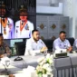 Wali Kota Padang Fadly Amran menerima kunjungan Kepala BWS Sumatera V, Naryo Widodo di Gedung Putih, Kompleks Rumah Dinas Wali Kota, Rabu (22/4/2026). (Foto: Prokopim Padang)