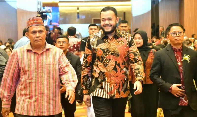 Wali Kota Padang, Fadly Amran menghadiri perayaan Pesta Emas 50 tahun RS Yos Sudarso di The ZHM Premiere Hotel, Rabu (8/4/2026) malam. (Foto: Prokopim Padang)