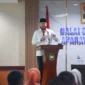 Wali Kota Padang Fadly Amran menjadi narasumber dalam Pelatihan Kepemimpinan Administrator (PKA) di Balai Besar Pengembangan Kompetensi Aparatur Pemerintah Dalam Negeri I, Bukittinggi, Kamis (23/4/2026). (Foto: Prokopim Padang)