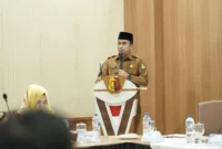 Wali Kota Solok, Ramadhani Kirana Putra membuka Musrenbang RKPD Kota Solok Tahun 2027 di Ruang Akmal Room, Selasa (31/3/2026). (Foto: Prokopim Solok)
