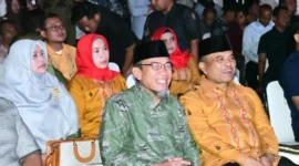Wakil Wali Kota Padang, Maigus Nasir, menghadiri pembukaan Banda Aceh Experience City Expo 2026, Senin (20/4/2026). (Foto: Prokopim Padang)