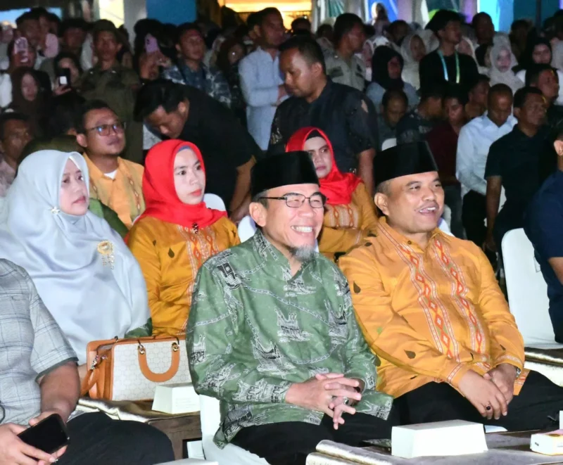 Wakil Wali Kota Padang, Maigus Nasir, menghadiri pembukaan Banda Aceh Experience City Expo 2026, Senin (20/4/2026). (Foto: Prokopim Padang)