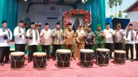 Wakil Wali Kota Padang Maigus Nasir membuka MTQ ke-42 tingkat Kecamatan Pauh di Masjid Istiqlal, Selasa (14/4/2026). (Foto: Diskominfo Padang)