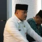 Penjabat (Pj) Sekretaris Daerah Kota Padang, Raju Minropa menghadiri wirid bulanan ASN di Masjid Agung Nurul Iman, Jumat (10/4/2026). (Foto: Diskominfo Padang)