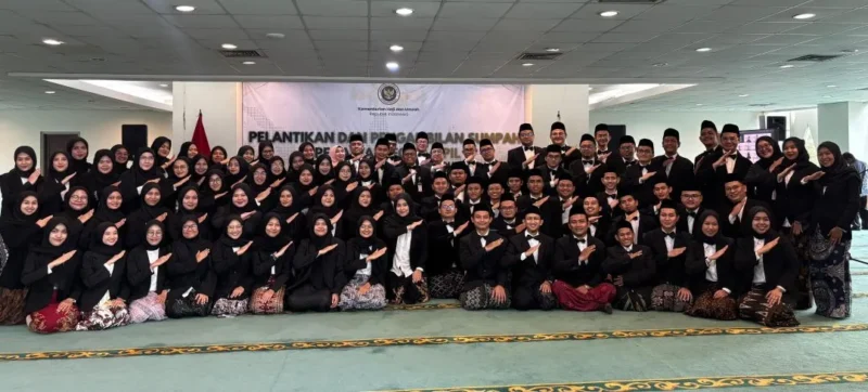 Sebanyak 169 CPNS formasi 2024 di lingkungan Kemenhaj resmi menyandang status PNS, Selasa (5/5/2026). (Foto: Kemenhaj)