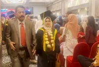 AKBP-STIE “KBP” Padang mewisuda sebanyak 256 lulusan di Pangeran Beach Hotel, Sabtu (23/5). (Foto: Ist)