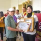Wakil Wali Kota Padang Maigus Nasir menyambut kedatangan atlet Polda Sumbar, Minggu (3/5/2026). (Foto: Prokopim Padang)