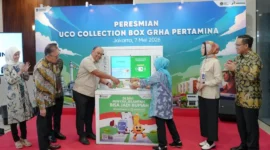 BGN dan PT Pertamina (Persero) jalin kerjasama terkait pengelolaan limbah minyak goreng bekas dari operasional SPPG di Jakarta, Kamis (7/5). (Foto: Biro Hukum dan Humas BGN)