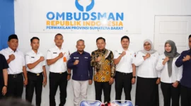 Bawaslu Sumbar melakukan audiensi bersama Ombudsman Sumbar, Rabu (6/5/2026). (Foto: Bawaslu Sumbar)