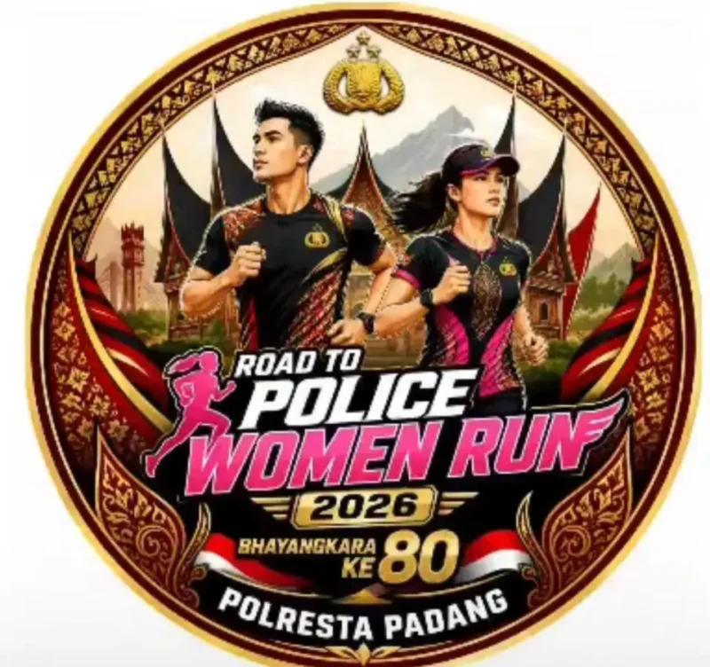 Polresta Padang akan menggelar Bhayangkara Run 2026 untuk memeriahkan Hari Bhayangkara ke-80 pada 7 Juni 2026. (Foto: Polresta Padang)