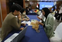 Kemendag memfasilitasi 31 pelaku usaha ekonomi hijau Indonesia dalam penjajakan bisnis atau business matching dengan buyer potensial Jepang di Jakarta pada Rabu (13/5). (Foto: Kemendag)