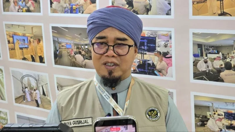 Anggota Musyrif Dini (Konsultan Ibadah) PPIH Arab Saudi, Buya Gusrizal. (Foto: Kemenhaj)