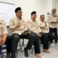 Dirjen PE2HU, Jaenal Effendi meninjau layanan jemaah haji di Sektor Khusus Bir Ali, Sabtu (9/5/2026). (Foto: Kemenhaj)