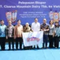 Pelepasan ekspor perdana yogurt Indonesia ke Vietnam. (Foto: Kemendag)