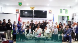 Focus Group Discussion (FGD) Satu abad Gempa Padang Panjang 28 Juni 1926 yang digelar PJKIP, Rabu (13/5/2026). (Foto: Kominfo Padang Panjang)