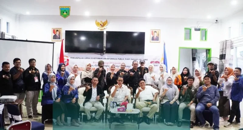 Focus Group Discussion (FGD) Satu abad Gempa Padang Panjang 28 Juni 1926 yang digelar PJKIP, Rabu (13/5/2026). (Foto: Kominfo Padang Panjang)
