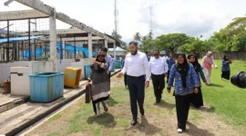 Wali Kota Padang Fadly Amran meninjau UPTD SPP Pasia Nan Tigo, Kecamatan Koto Tangah, Rabu (20/5/2026). (Foto: Diskominfo Padang)