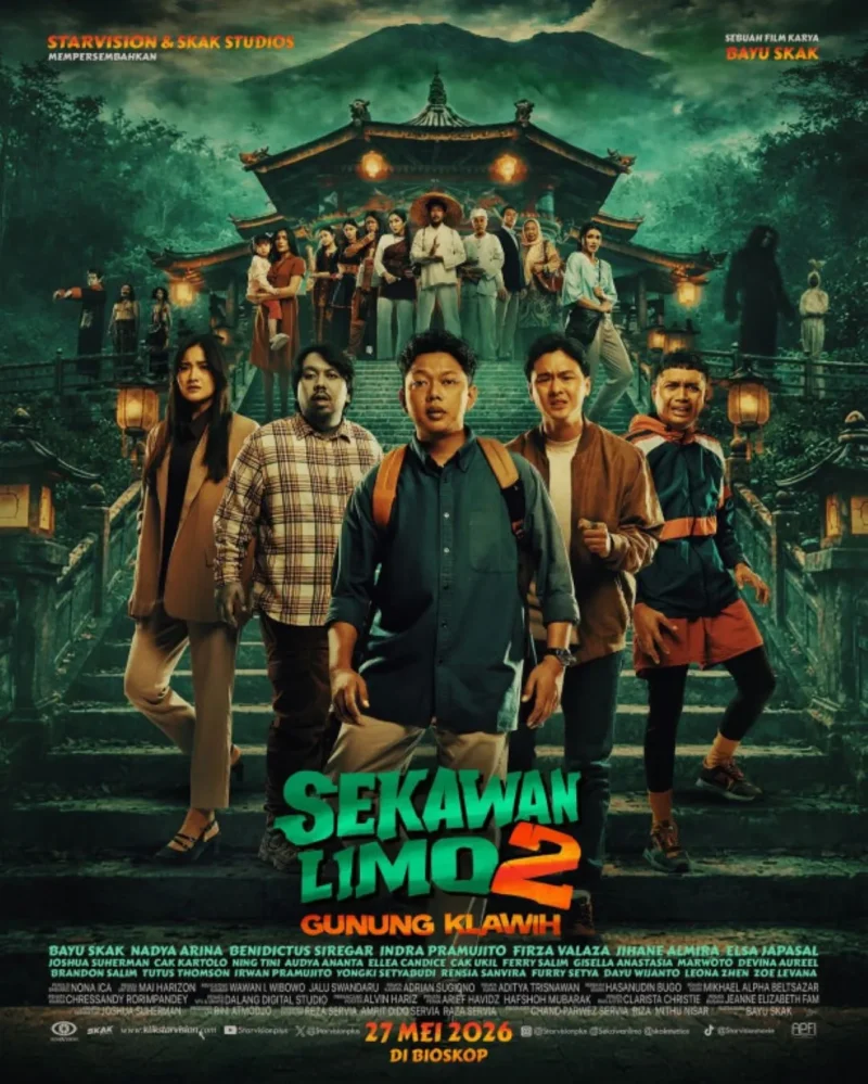 Poster Film Sekawan Limo 2: Gunung Klawih. (Foto: Film Indonesia)