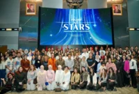 Menteri Ekonomi Kreatif, Teuku Riefky Harsya dalam acara Folago All Stars BEI, Jakarta, Senin (25/5/2026). (Foto: Kementerian Ekraf)