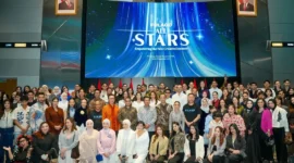Menteri Ekonomi Kreatif, Teuku Riefky Harsya dalam acara Folago All Stars BEI, Jakarta, Senin (25/5/2026). (Foto: Kementerian Ekraf)