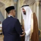 Menhaj, Mochamad Irfan Yusuf, bersama perwakilan Kemenhaj Arab Saudi sebagai narasumber utama Grand Hajj Symposium di Hotel Ritz-Carlton, Rabu (20/5/2026). (Foto: Kemenhaj)