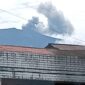 Gunung Marapi di Sumatera Barat kembali erupsi pada Sabtu (16/5/2026) pukul 10.19 WIB. (Foto: WAG Marapi Information)
