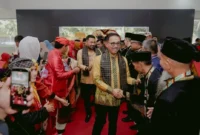 Bupati Solsel Khairunas menghadiri Halal Bihalal IKASUPA di Jakarta, Minggu (3/5/2026). (Foto: Humas Pemkab Solsel)