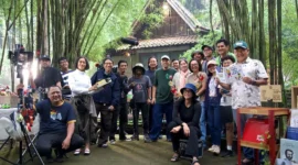 Hari pertama syuting Film Berbagi Suami 2.0. (Foto: Ist) 