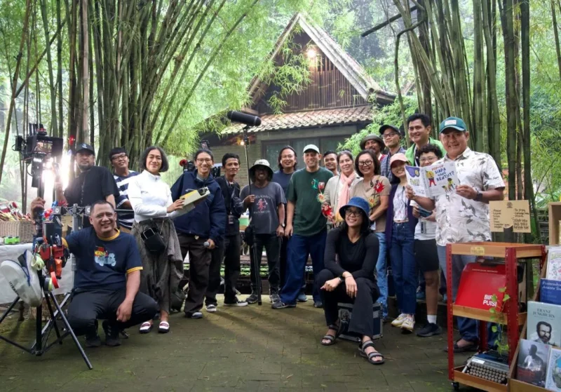 Hari pertama syuting Film Berbagi Suami 2.0. (Foto: Ist) 