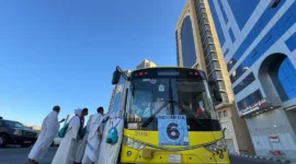 Memasuki hari ke-13 masa operasional haji, sebanyak 74.652 jemaah haji sudah berangkat ke Tanah Suci. (Foto: Kemenhaj)