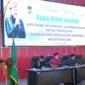 Wali Kota Padang, Fadly Amran saat Sosialisasi dan Harmonisasi Hukum Pidana Adat LKAAM Sumbar di Aula Bagindo Aziz Chan, Balai Kota Aie Pacah, Sabtu (2/5/2026). (Foto: Prokopim Padang)