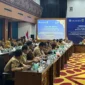 Suasana High Level Meeting TPID Provinsi Sumbar di Aula Anggun Nan Tongga, Kantor Perwakilan Bank Indonesia Padang, Selasa (12/5/2026). (Foto: Diskominfo Padang)