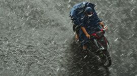 Ilustrasi hujan. (Foto: Pexels)
