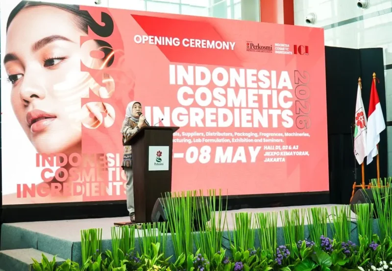 Indonesia Cosmetics Ingredients (ICI) 2026. (Foto: Kemenperin)