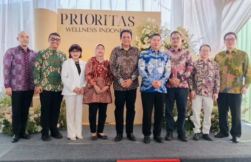 Direktur Jenderal Industri Kecil, Menengah, dan Aneka (IKMA) Kemenperin Reni Yanita dalam Grand Opening Prioritas Wellness Indonesia di Tangerang. (Foto: Kemenperin)