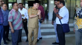 Wali Kota Payakumbuh Zulmaeta menyambut kedatangan investor asal India dan Malaysia, Selasa (19/5/2026). (Foto: MC Payakumbuh)