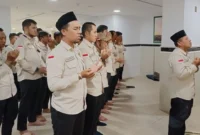 Istri petugas haji Supriadi wafat, PPIH Madinah gelar salat ghaib dan doa bersama. (Foto: Kemenhaj)