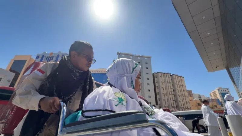 Kemenhaj memastikan seluruh jemaah haji reguler Indonesia yang sebelumnya berada di Madinah kini telah tiba di Makkah. (Foto: Kemenhaj)