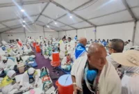 Jemaah haji Indonesia mulai bergerak menuju Arafah secara bertahap untuk menjalani puncak ibadah haji. (Foto: Kemenhaj)