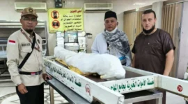 Jemaah haji asal Pasaman Wafat di Makkah akibat menderita penyakit ginjal kronis. (Foto: Humas Kemenhaj Sumbar)