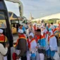 Seluruh jemaah haji indonesia telah tiba di Arab Saudi. (Foto: Kemenhaj)